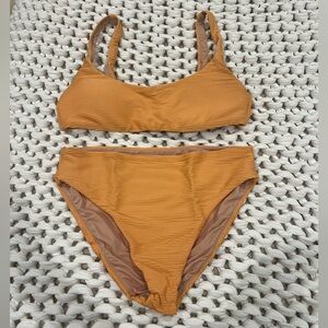 J. Crew Orange Bikini Set